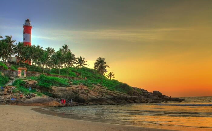 Kovalam Light House Beach